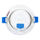 Empotrado Teco LED 5W dirigible blanco frío plástico - La nueva eléctrica