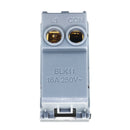 Apagador Lucek Colors sencillo 1 módulo anodizado - La nueva eléctrica