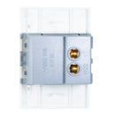 Apagador Lucek Colors sencillo 3 módulos blanco - La nueva eléctrica