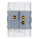 Apagador Lucek Colors escalera 3 módulos anodizado - La nueva eléctrica