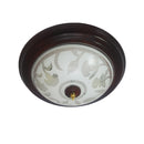 Plafón Eco claveles lámina café - La nueva eléctrica