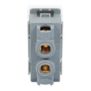 Contacto Lucek Colors con conexión euroamericana 1 módulo blanco - La nueva eléctrica