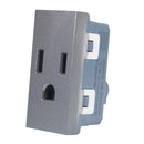 Contacto lucek colors 1 módulo anodizado - La nueva eléctrica