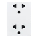 Contacto Lucek Colors dúplex con conexión euroamericana 3 módulos - La nueva eléctrica