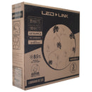 Plafón LED Link 20W frío 6500K 127V Orquídeas amarillas - La nueva eléctrica