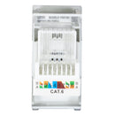 Toma Lucek Colors conexión a jack RJ45 1 módulo anodizado - La nueva eléctrica