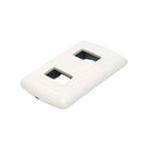 Placa Kley marfil tipo Evolución 2 ventanas - La nueva eléctrica