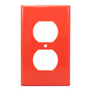 Placa Lummi dúplex naranja - La nueva eléctrica