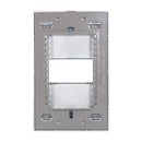 Placa Lucek Colors metálica 1 ventana gris - La nueva eléctrica