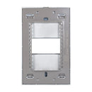 Placa Lucek Colors metálica 1 ventana madera nogal - La nueva eléctrica