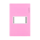 Placa Lucek Colors metálica 1 ventana rosa - La nueva eléctrica