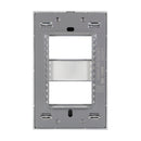 Placa Lucek Colors metálica 2 ventanas gris - La nueva eléctrica