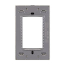 Placa Lucek Colors metálica 3 ventanas rosa - La nueva eléctrica