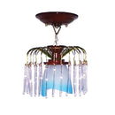 Plafón Sokert Nelly azul - La nueva eléctrica