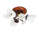 Plafón Sokert Nudo blanco - La nueva eléctrica