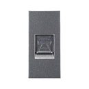 Toma Lucek Colors telefónica de 1 módulo anodizado - La nueva eléctrica