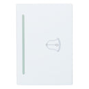 Botón Lucek Colors timbre 3 módulos blanco - La nueva eléctrica