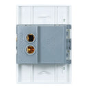 Botón Lucek Colors timbre 3 módulos blanco - La nueva eléctrica