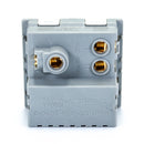 Contacto Lucek Colors + 2 USB blanco - La nueva eléctrica