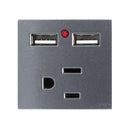 Contacto Lucek colors + 2 usb anodizado