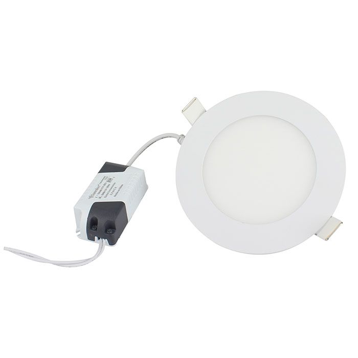 Empotrado Sanelec led 6w redondo cálido