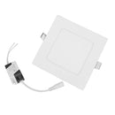 Empotrado Sanelec LED 6W cuadrado cálido - La nueva eléctrica