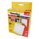 Empotrado Sanelec LED 6W cuadrado cálido - La nueva eléctrica