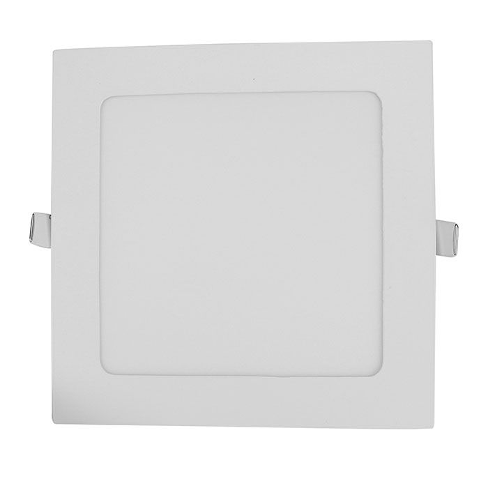 Empotrado Sanelec led 12w cuadrado frío