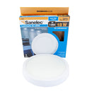 Luminario Sanelec LED 18W sobreponer redondo frío - La nueva eléctrica