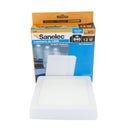 Luminario Sanelec LED 12W sobreponer cuadrado frío - La nueva eléctrica