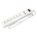 Multicontacto Sanelec 6 contactos 2 USB - La nueva eléctrica