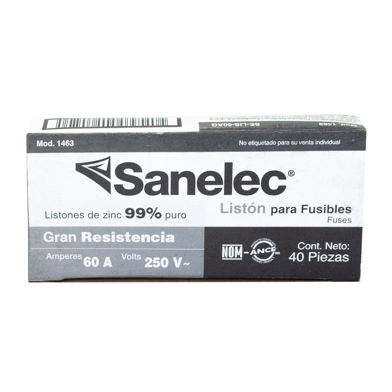 Listón Sanelec para fusible 60 amp