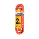 Extensión sanelec 2 mts 2 x16 uso rudo naranja - La nueva eléctrica