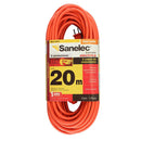 Extensión Sanelec 20 m 2x16 uso rudo naranja - La nueva eléctrica