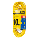 Extensión Keer uso rudo 10 m amarilla - La nueva eléctrica