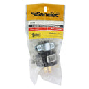 Clavija Sanelec industrial polarizada reforzada con abrazadera - La nueva eléctrica