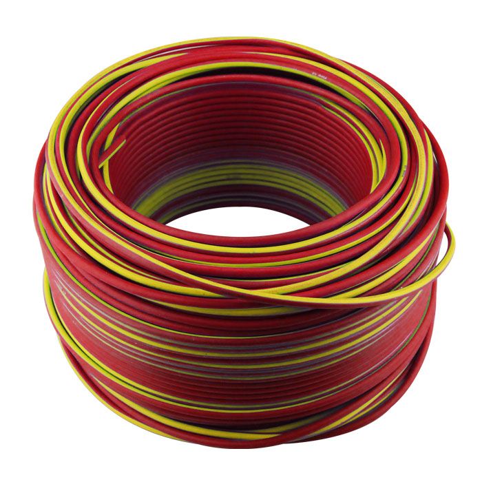 Cable Keer cal.12 rojo c/100 mts