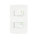 Placa Sanelec Roma con apagador sencillo y escalera - La nueva eléctrica