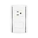 Placa Sanelec Vicenza con apagador y contacto - La nueva eléctrica