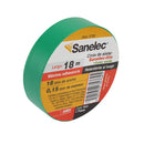 Cinta Sanelec de aislar verde grande - La nueva eléctrica