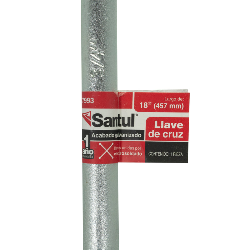 LLAVE SANTUL DE CRUZ 18"