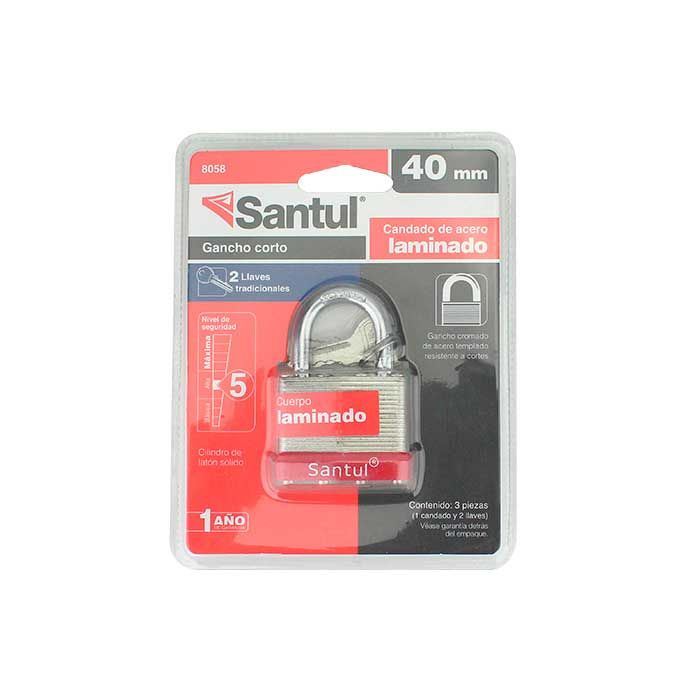 Candado Santul acero laminado 40mm