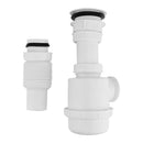 Césol Sanplom flexible 1 1/4 de PVC con trampa, para lavabo - La nueva eléctrica