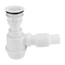 Césol Sanplom flexible 1 1/4 de PVC con trampa, para lavabo - La nueva eléctrica