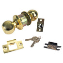 Cerradura Santul esfera latón brillante p/recámara - La nueva eléctrica