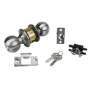 Cerradura Santul esfera cromo mate p/recámara - La nueva eléctrica