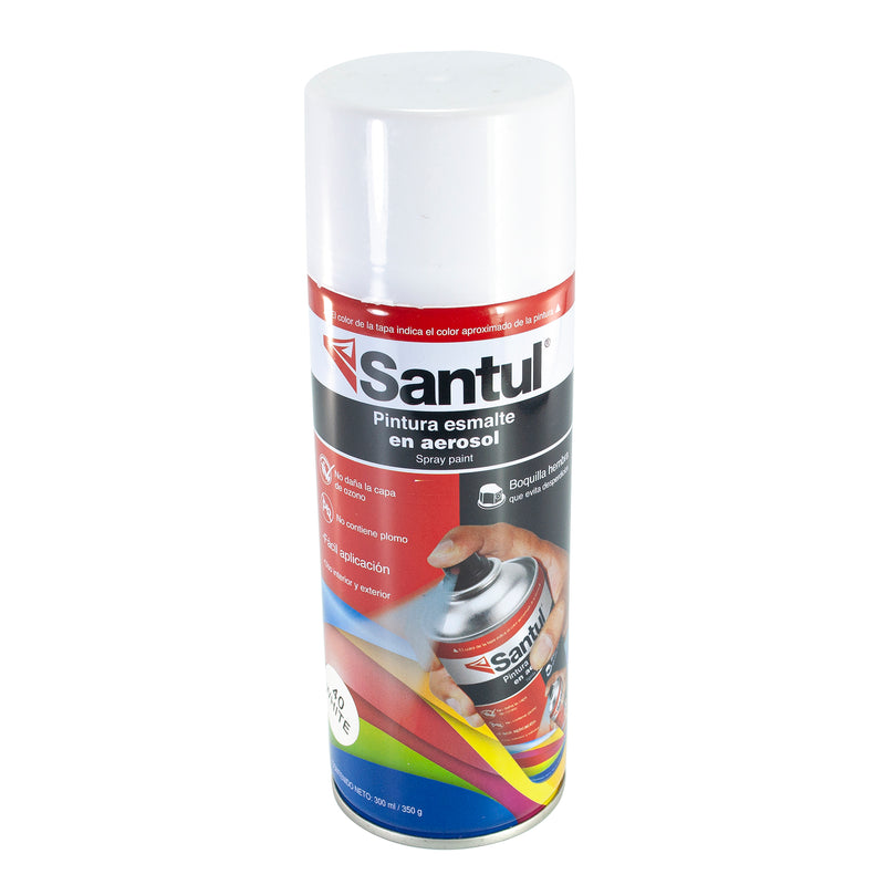 Pintura Santul aerosol blanco brillante 300 ml