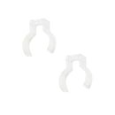 Abrazadera Samy policarbonato p/tubo LED T8 por pieza - La nueva eléctrica