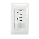 Placa Solaris Ultra c/2 contactos y 1 apagador - La nueva eléctrica