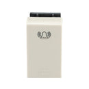 Botón Leviton modular para timbre 16A 250V marfil - La nueva eléctrica